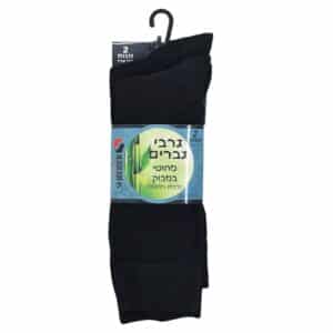 גרבי גבר במבוק חלק