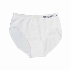 תחתון סנטוני נשים מקסי ללא תפר - לבן, M