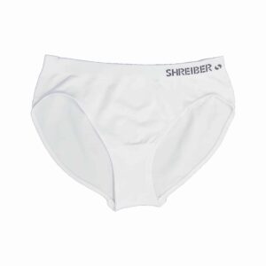 תחתון סנטוני נשים בקיני ללא תפר חלק - לבן, XXL