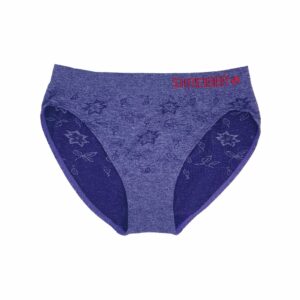 תחתון סנטוני נשים בקיני ללא תפר מלנז - סגול, S