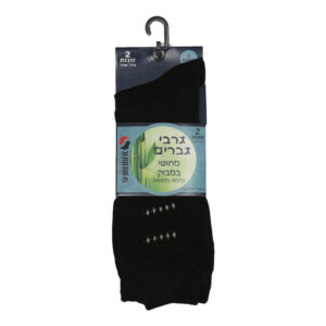 גרבי גבר במבוק מדוגם
