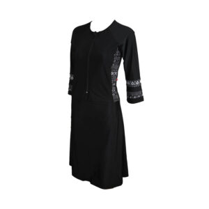 בגד ים נשים צנוע טוניקה אפור - 42