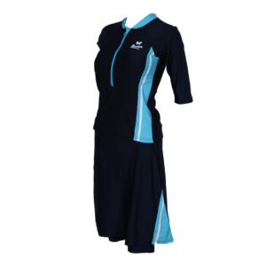 בגד ים ילדות/נערות צנוע 2 חלקים טורקיז - 8