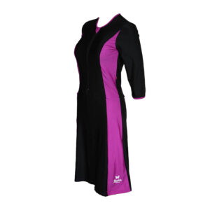 בגד ים לילדות צנוע טוניקה סגול - 12