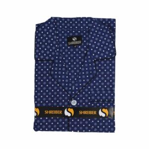 פיגמה גבר כפתור שרוול ארוך קיץ - L