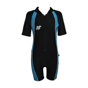 בגד ים אוברול לילדים - 14, תכלת