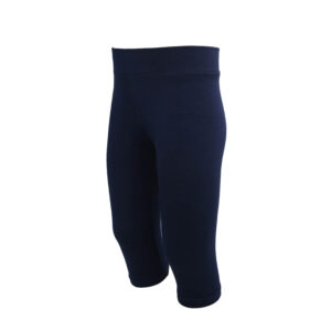 טייץ כותנה 3/4 לילדות במגוון צבעים - 4, כחול-כהה-2