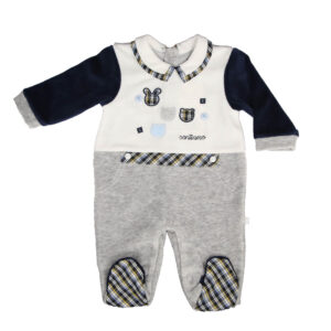 אוברול BABY קטיפה חורף - 3-6