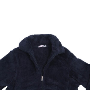 ג’קט פליז רוכסן כחול כהה - 18