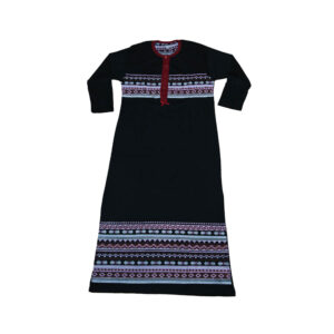 כותונת לילה נשים מעבר קיץ - M, שחור