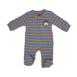 אוברול BABY סריג חורף - 9-12, תכלת