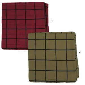 מטפחות ראש מרובעות כותנה דק #272 - 2