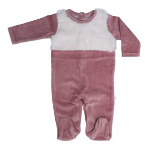 אוברול BABY קטיפה חורף - 9-12