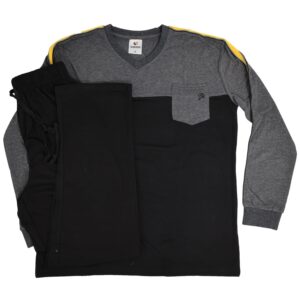 פיג'מה גבר שרוול ארוך קיץ - XXL