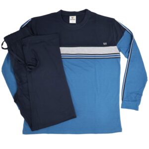 פיג'מה גבר שרוול ארוך קיץ - L