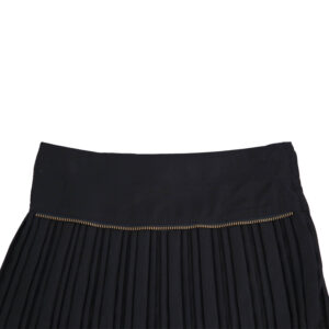 חצאית תלבושת לבית ספר פליסה רוכסן זהב - 12