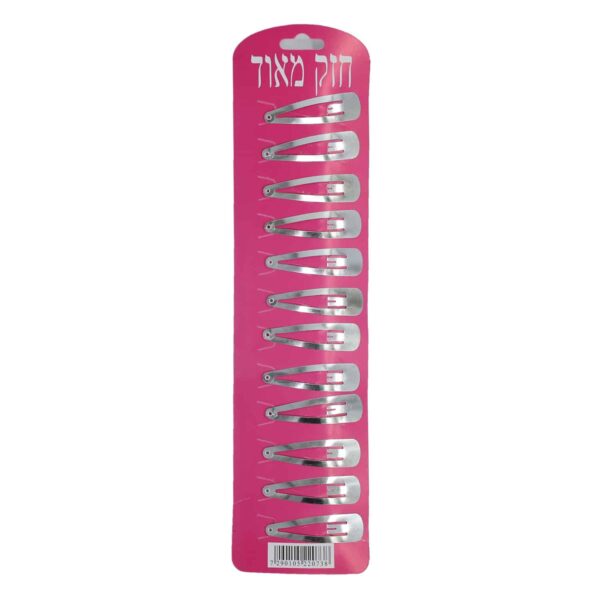 מארז סיכות תיק-תק כסופות 12 'ח