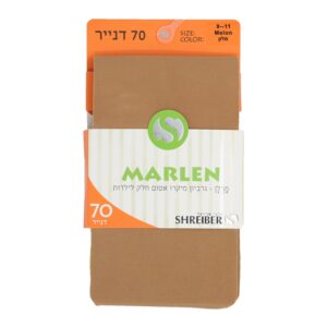 גרביון ילדות 70 דנייר אטום מרלן