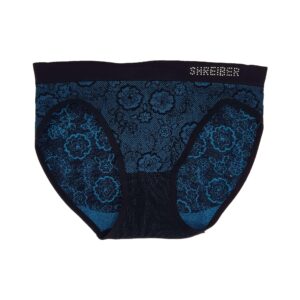 תחתון סנטוני נשים בקיני ללא תפר דמוי תחרה - טוקיז-כהה-2, L-XL