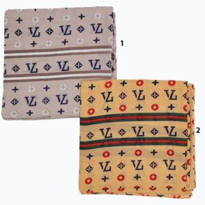 מטפחות ראש מרובעות כותנה דק #2136 - 2