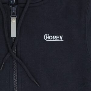 ג'קט קפוצ'ון פוטר כחול כהה חלק עם כובע חורב - 14