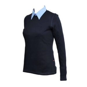 חולצת טישרט כותנה נשים/נערות - XL, שחור