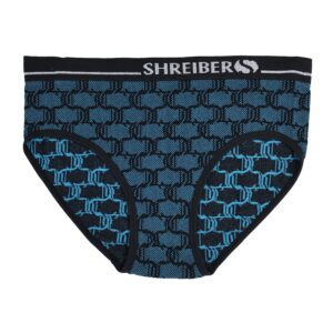 תחתון נשים בקיני ללא תפר סנטוני בדוגמא דמוי תחרה - L, טוקיז-כהה-2