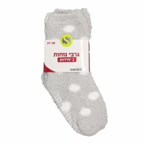 גרבי קוזי נוחות לחורף ילדות ונערות - 23-26