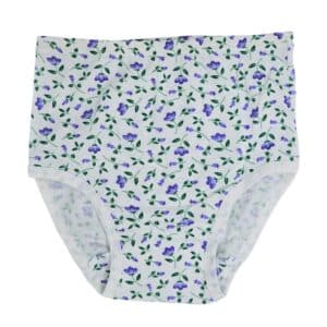 תחתון כותנה נשים מקסי גומי מושחל - 50, דפוס