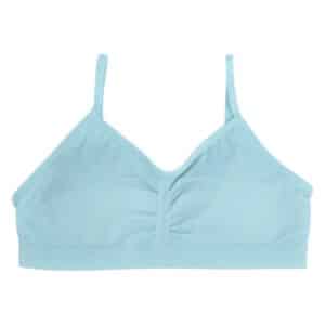 גוזייה לנערות ונשים עם ריפוד צבעוני - מנטה, 36