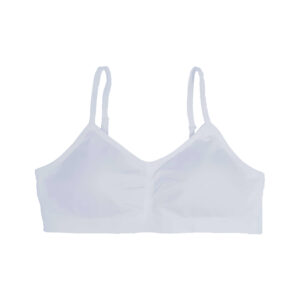 גוזייה לנשים עם ריפוד ללא תפר - לבן, L-XL