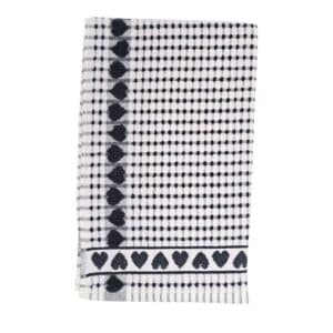 מגבת מטבח איכותית במגוון צבעים - שחור